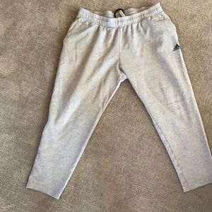Adidas men’s xxl grey sweat pants